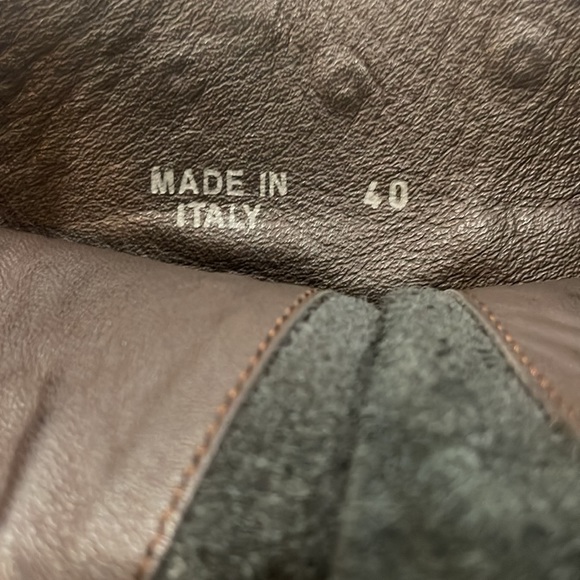 GOLDEN GOOSE VINTAGE KATE LEATHER MOTO RIDING BOOTS **AUTHENTIC** - Picture 13 of 16